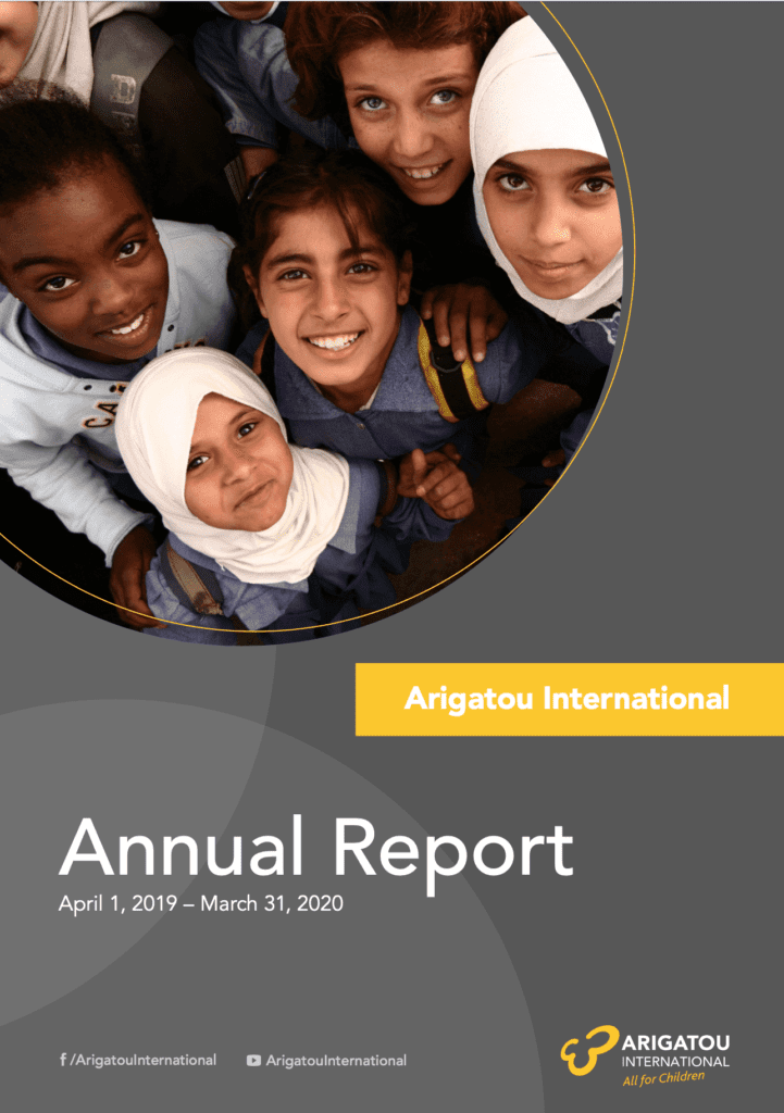 Arigatou International Annual Report 2019-2020 thumbnail