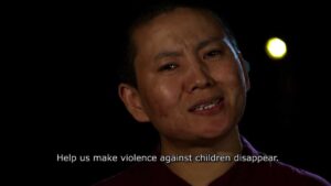 A thumbnail image for the Advocacy on Violence Against Children video.