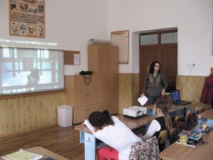 World Day Observance in Bistrita and Lasi, Romania classroom picture.