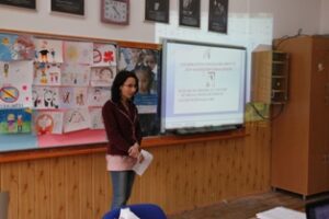 World Day Observance in Bistrita and Lasi, Romania teacher.